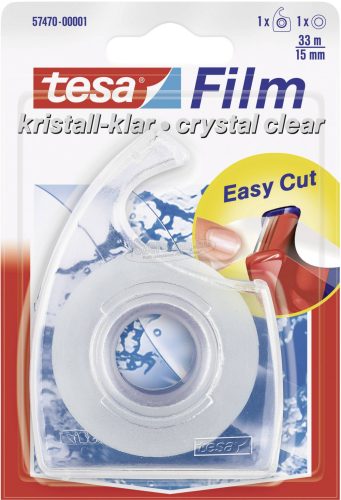 TESA Kristálytiszta ragasztószalag Tesafilm Crystal Clear 33m x 15mm 57470-00001-02