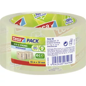   TESA Ragasztószalag Tesapack Eco & Strong 66m x 50mm, átlátszó, PP 58153-00000-00