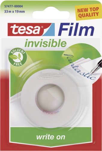 TESA Írható ragasztószalag Tesafilm Invisible 10mx19mm, 1 tekercs, 57477 57477-00004-03