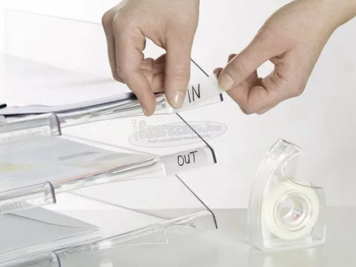 TESA Írható ragasztószalag Tesafilm Invisible 10m x 19mm, 2 tekercs 57649-00001-01