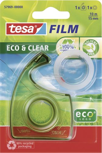 TESA Cellux átlátszó TesafilmEco&Clear 10mx15mm, 1 tekercs, 57969 57969-00000-01