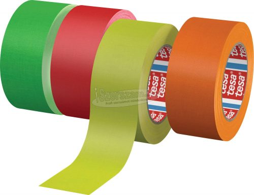 TESA 04671-00054-10 Szövet ragasztószalag tesaband 4671 Neonsárga 25mx25mm 1db 04671-00054-10