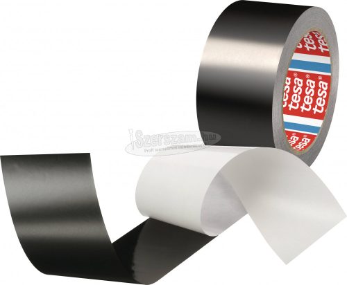 TESA Alumínium ragasztószalag Fekete (matt) 25m x 50mm 1db 50577-00000-01