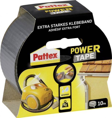 PATTEX Power Tape ragasztó szalag PT1DS 10mx50mm ezüst