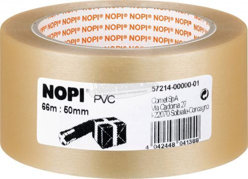 NOPI PVC 57214-00000-01 Csomagolószalag Átlátszó 66mx50mm 1db 57214-00000-01
