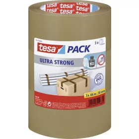   TESA ULTRA STRONG Csomagolószalag tesapack Barna 66m x 50mm 3db 51124-00008-01