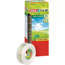   TESA tesafilm Eco & Clear Átlátszó 33m x 19mm 8db 57074-00000-01