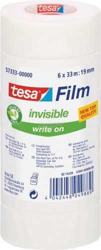 TESA tesafilm láthatatlan Matt 33m x 19mm 6db 57333-00000-03