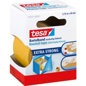   TESA EXTRA STRONG Kétoldalas ragasztószalag Bastelband Átlátszó 2,75m x 38mm 1db 56665-00001-01
