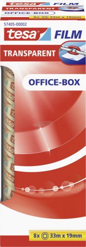 TESA OFFICE-BOX tesafilm Átlátszó 33m x 19mm 8db 57405-00002-01