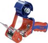 TESA Ragasztószalag adagoló, kézi letekercselő, piros/kék tesapack Comfort 50mm 06400-01-02