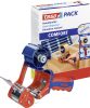 TESA Ragasztószalag adagoló, kézi letekercselő, piros/kék tesapack Comfort 50mm 06400-01-02