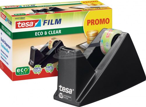 TESA Ragasztószalag adagoló Fekete 10m x 19mm 59327-00-00