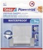 TESA Vízálló vízlehúzó fali tartó, fém, Powerstrips 1db 59710-00000-04