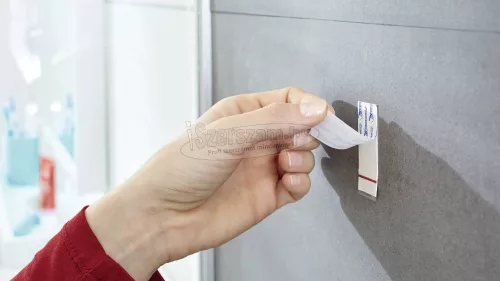 TESA Vízhatlan ragasztású tartó Powerstrips Waterproof Hook Metal 59707-00000-04