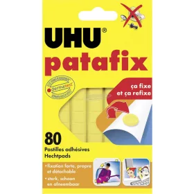 UHU Ragasztó lapok, patafix, sárga 50140 UHU, 80db 50140