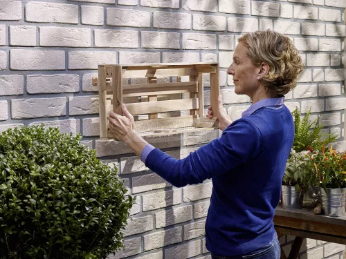 TESA ragasztócsavar, négyszögletes 23mm x 16mm Bézs 2db 77905-00000-00