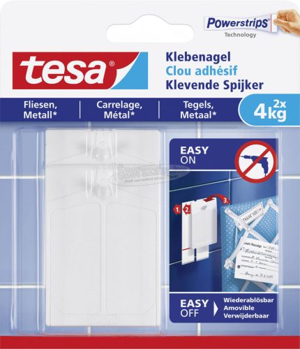 TESA ragasztó köröm Fehér 2db 77766-00000-00