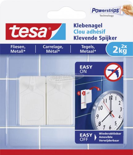 TESA ragasztó köröm Fehér 2db 77762-00000-00