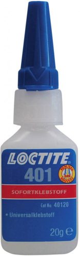 LOCTITE Pillanatragasztó 20 g, LOCTITE 401 401