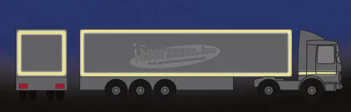 3M fényvisszaverő jelölőszalag, rugalmas, Sárga 50m x 53.5mm Diamond Grade 983-71 DR-1230-4300-9