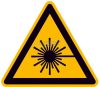 SAFETYMARKING Figyelmeztető tábla Lézer Alumínium 100mm ISO 7010 1db 11.0204