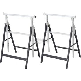   TOOLCRAFT 200 kg Állvány Kihajtható, Állítható magasság (SzxMé) 680mmx580mm 12,7 kg 2db EAN: 2050004550566