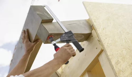 BESSEY EHZ egykezes szorító 2-komponensű műanyag nyéllel 300/100mm EHZ30-2K