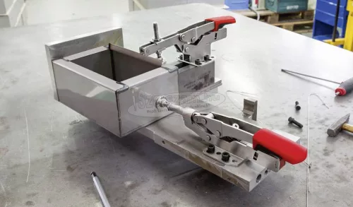 BESSEY STC-IHH tolórudas, vízszintes állásban záró gyorsrögzítők, vízszintes alaplappal 35mm STC-IHH25