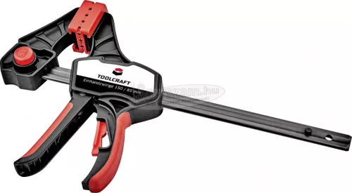 TOOLCRAFT Egykezes gyorsszorító, 150/85mm 1544398 1544398-1