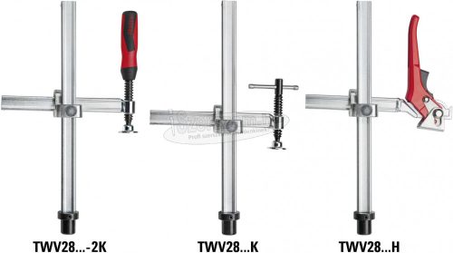 BESSEY rögzítőelemek különböző kinyúlással 200/150mm emelőkar TWV16-20-15H