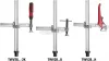 BESSEY rögzítőelemek különböző kinyúlással 200/150mm 2-komponensű műanyag TWV16-20-15-2K