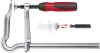 BESSEY GMZ OMEGA menetorsós teljesacél szorító 2-komponensű műanyag markolattal 250/120mm GM25Z-2K