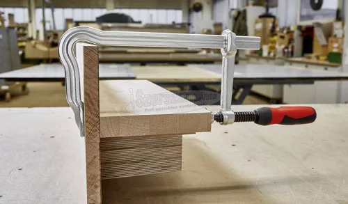 BESSEY GMZ OMEGA menetorsós teljesacél szorító 2-komponensű műanyag markolattal 250/120mm GM25Z-2K