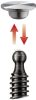 BESSEY GMZ OMEGA menetorsós teljesacél szorító 2-komponensű műanyag markolattal 300/140mm GM30Z-2K