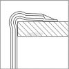 BESSEY GMZ OMEGA menetorsós teljesacél szorító 2-komponensű műanyag markolattal 200/100mm GM20Z-2K
