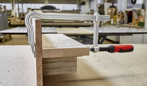 BESSEY GMZ OMEGA menetorsós teljesacél szorító 2-komponensű műanyag markolattal 400/120mm GM40Z-2K