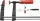 BESSEY TG menetorsós temperöntvény szorító minőségi fa markolattal 250/80mm TG25B8