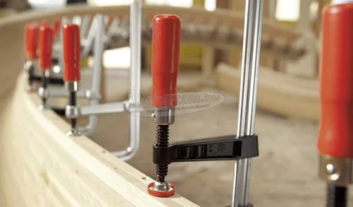 BESSEY TG menetorsós temperöntvény szorító minőségi fa markolattal 250/80mm TG25B8