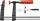 BESSEY TG menetorsós temperöntvény szorító minőségi fa markolattal 200/60mm TG20B6