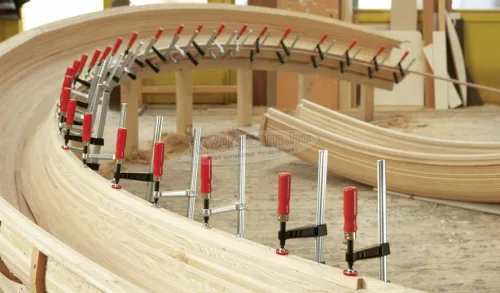 BESSEY TG menetorsós temperöntvény szorító minőségi fa markolattal 200/60mm TG20B6