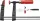 BESSEY TG menetorsós temperöntvény szorító minőségi fa markolattal 250/100mm TG25S10
