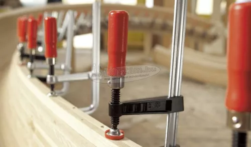 BESSEY TG menetorsós temperöntvény szorító minőségi fa markolattal 300/80mm TG30B8