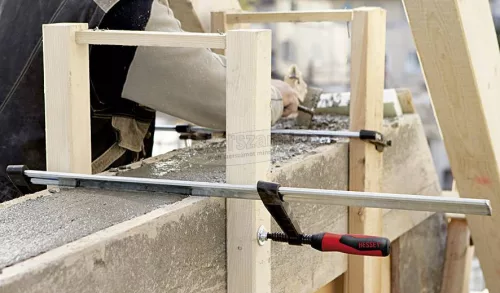 BESSEY TGK menetorsós temperöntvény szorító 2-komponensű műanyag markolattal 800/120mm TGK80-2K