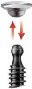 BESSEY TGK menetorsós temperöntvény szorító 2-komponensű műanyag markolattal 500/120mm TGK50-2K