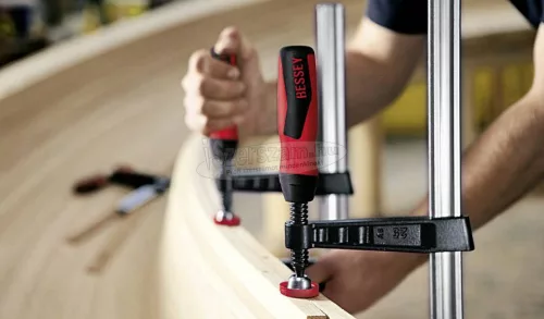 BESSEY TG menetorsós temperöntvény szorító 2-komponensű műanyag markolattal 200/80mm TG20B8-2K