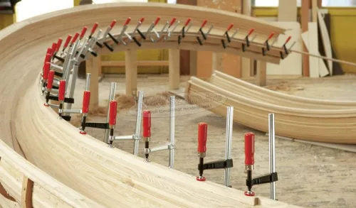 BESSEY TG menetorsós temperöntvény szorító minőségi fa markolattal 500/140mm TG50S14