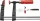 BESSEY TG menetorsós temperöntvény szorító minőségi fa markolattal 400/120mm TG40S12