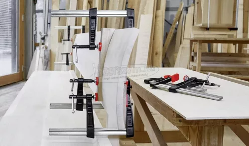 BESSEY TG menetorsós temperöntvény szorító hajtókarral 400/120mm TG40S12K