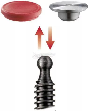BESSEY TG menetorsós temperöntvény szorító hajtókarral 400/175mm TG40K